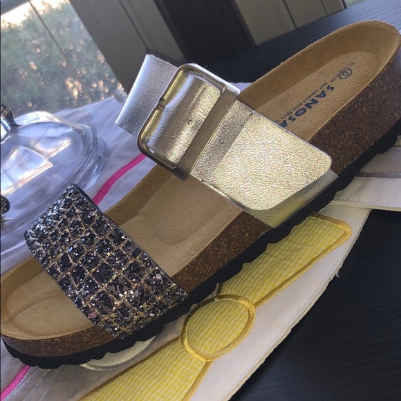 sandals slides crystals - Picture 4 of 5